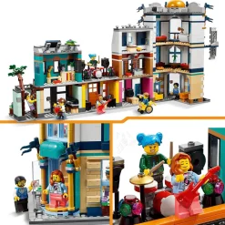 LEGO Creator 3-In-1 Hoofdstraat 31141^ Bouwspeelgoed