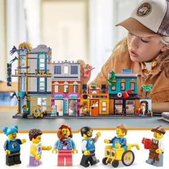 LEGO Creator 3-In-1 Hoofdstraat 31141^ Bouwspeelgoed