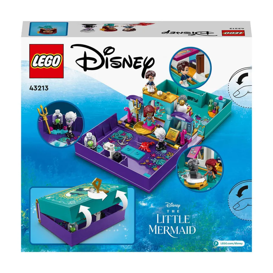 LEGO Disney Princess De Kleine Zeemeermin Verhalenboek 43213^ Lego