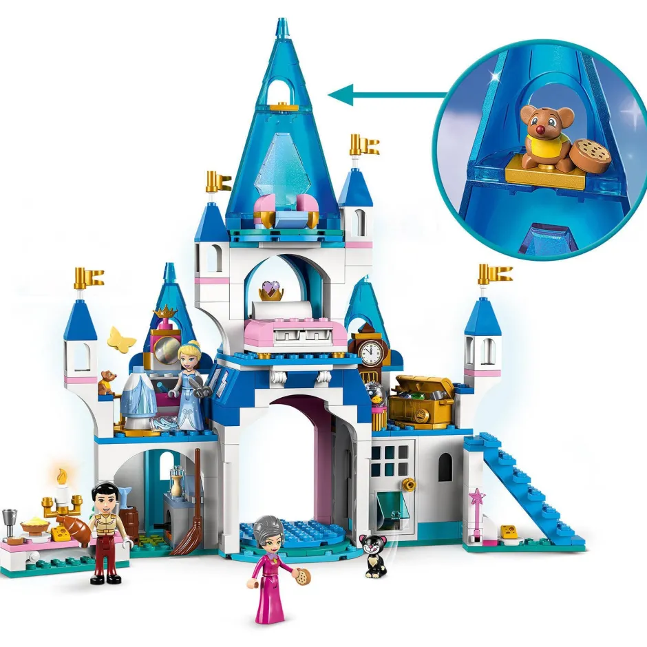 LEGO Disney Princess Het Kasteel Van Assepoester En De Knappe Prins 43206^ Lego