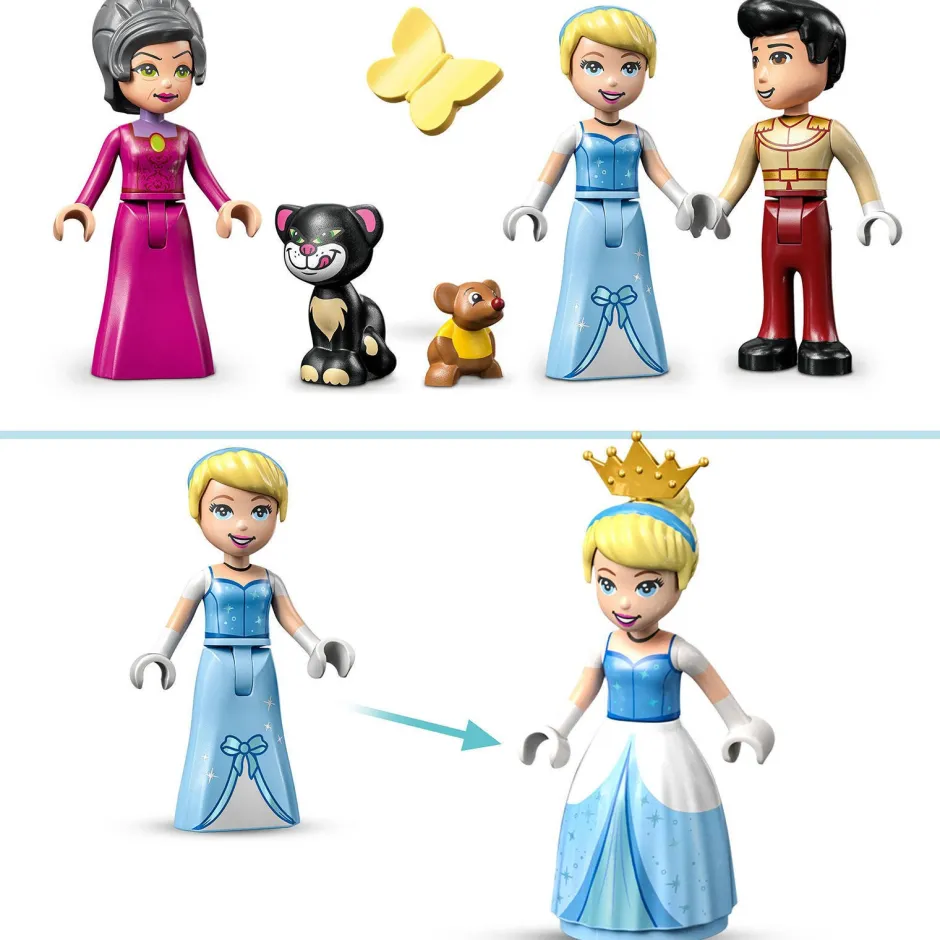 LEGO Disney Princess Het Kasteel Van Assepoester En De Knappe Prins 43206^ Lego