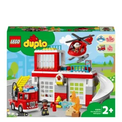 LEGO Duplo Brandweerkazerne & Helikopter 10970^ Peuterspeelgoed