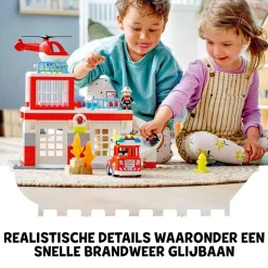 LEGO Duplo Brandweerkazerne & Helikopter 10970^ Peuterspeelgoed