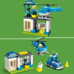 LEGO Duplo Politiebureau & Helikopter 10959^ Peuterspeelgoed