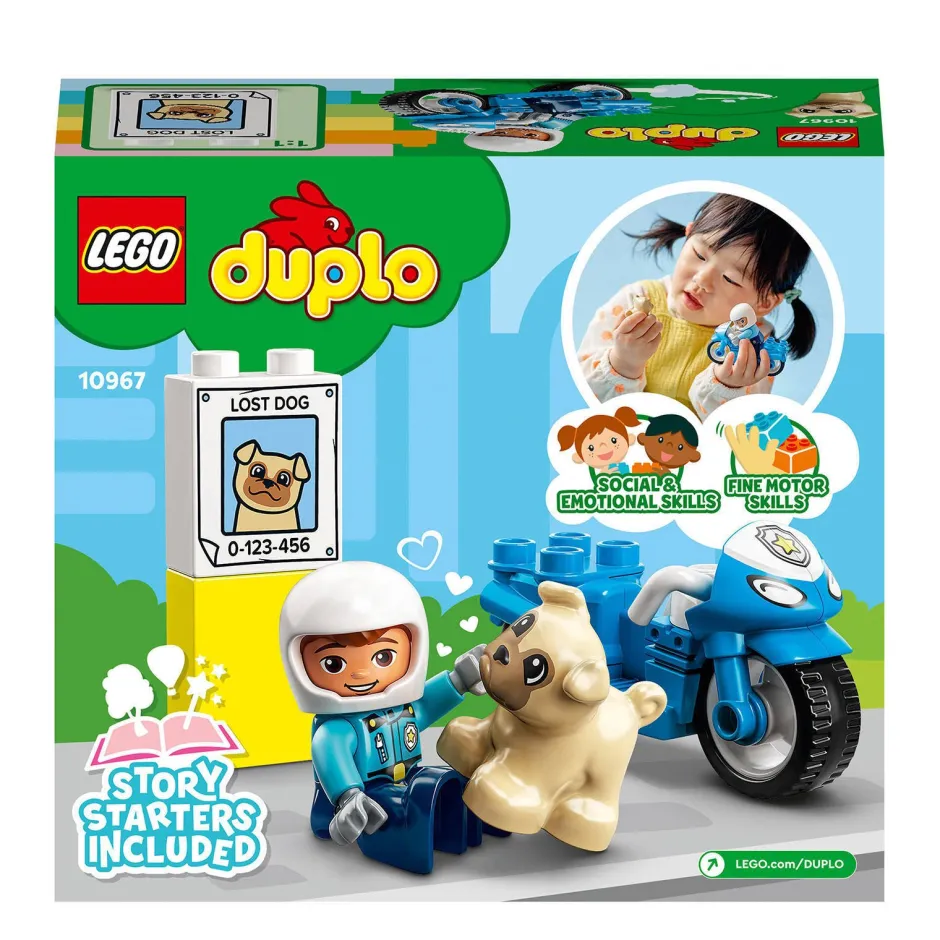 LEGO Duplo Politiemotor 10967^ Peuterspeelgoed