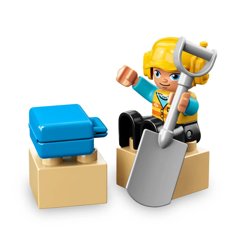 LEGO Duplo Treinbrug En -Rails 10872^ Peuterspeelgoed