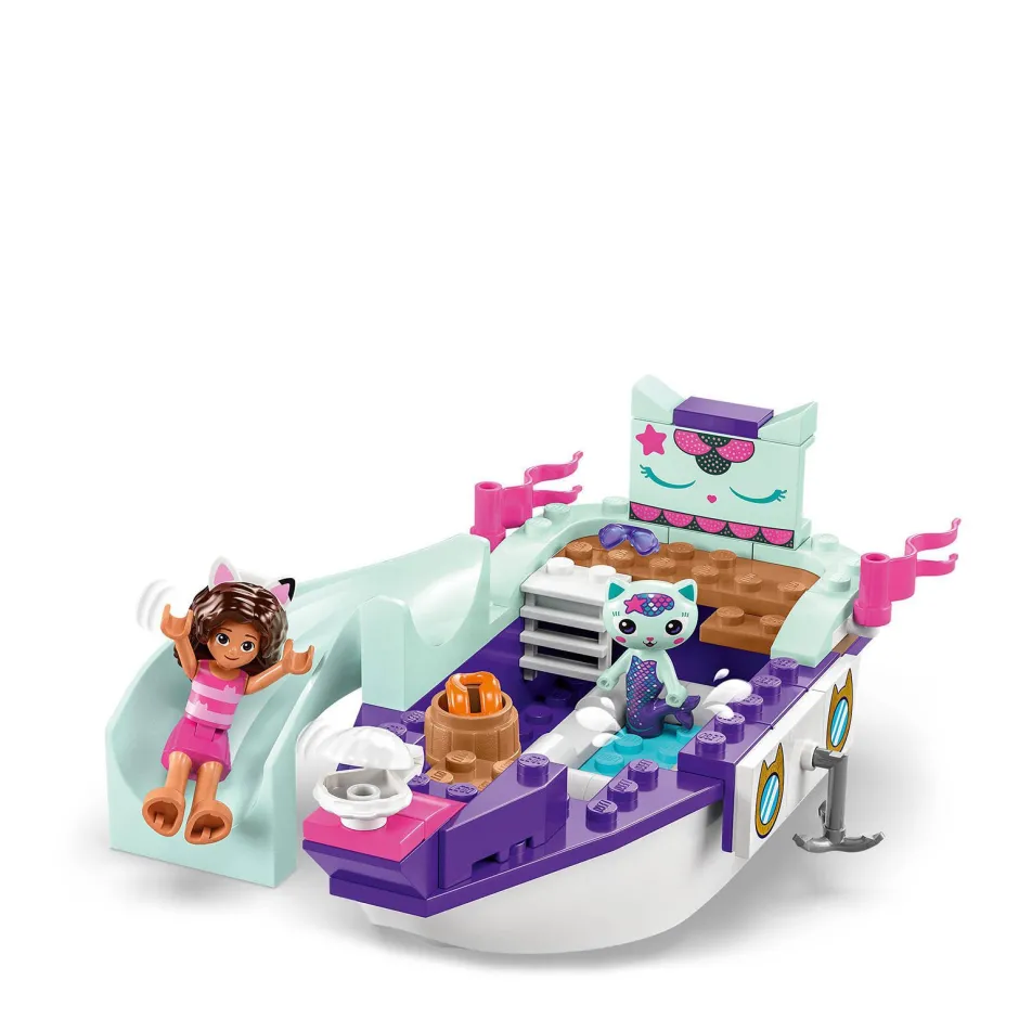 LEGO Gabby'S Dollhouse Vertroetelschip Van Gabby En Meerminkat 10786^ Bouwspeelgoed