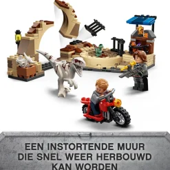 LEGO Jurassic World Atrociraptor Dinosaurus Motorachtervolging 76945^ Lego