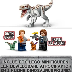 LEGO Jurassic World Atrociraptor Dinosaurus Motorachtervolging 76945^ Lego