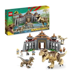 LEGO Jurassic World Bezoekerscentrum: T. Rex & Raptor Aanval 76961^ Bouwspeelgoed