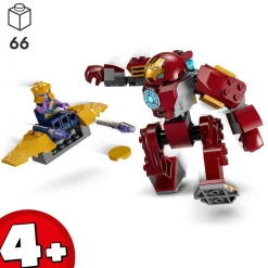 LEGO Marvel Avengers Iron Man Hulkbuster Vs. Thanos 76263^ Bouwspeelgoed