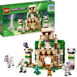 LEGO Minecraft Het Ijzergolemfort 21250^ Bouwspeelgoed