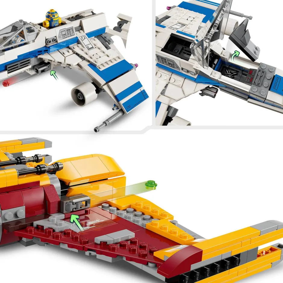 LEGO Star Wars New Republic E-Wing Vs. Shin Hati'S Starfighter 75364^ Bouwspeelgoed