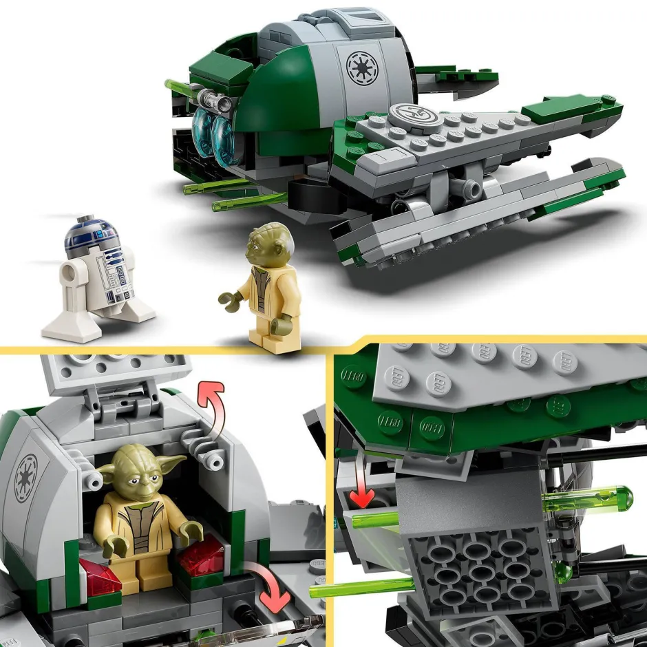 LEGO Star Wars Yoda'S Jedi Starfighter 75360^ Bouwspeelgoed