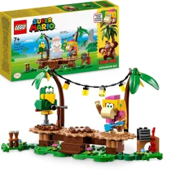 LEGO Super Mario Uitbreidingsset: Dixie Kongs Jungleshow 71421^ Bouwspeelgoed