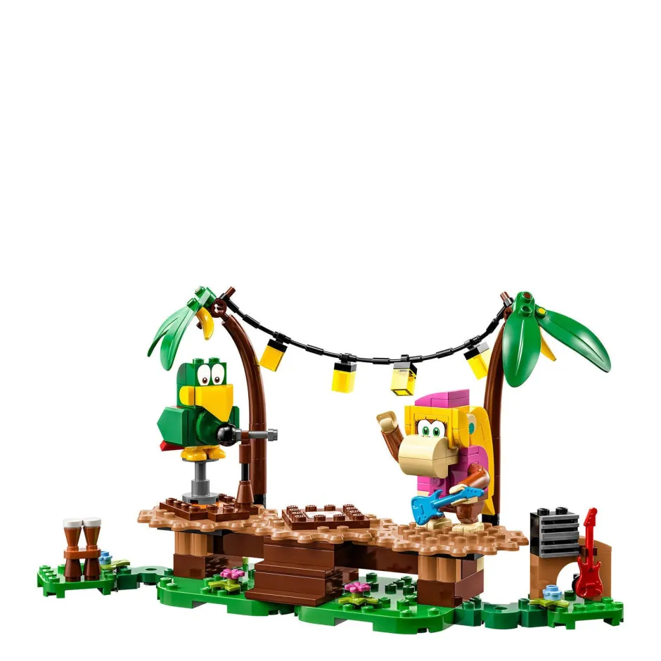 LEGO Super Mario Uitbreidingsset: Dixie Kongs Jungleshow 71421^ Bouwspeelgoed