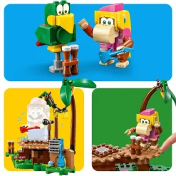 LEGO Super Mario Uitbreidingsset: Dixie Kongs Jungleshow 71421^ Bouwspeelgoed