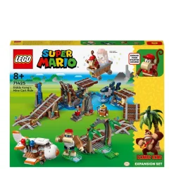 LEGO Super Mario Uitbreidingsset: Diddy Kongs Mijnwagenrit 71425^ Bouwspeelgoed
