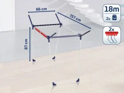 Leifheit Droogrek Pegasus 180 Solid - 18 M Drooglengte