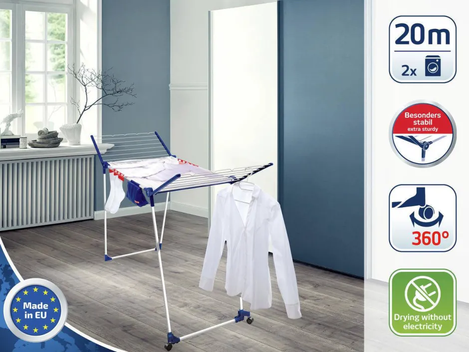 Leifheit Droogrek Pegasus 200 Solid Deluxe Mobile Sale