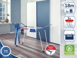 Leifheit Droogrek Pegasus 180 Solid Plus - 18 M Drooglengte Online