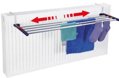 Leifheit Hangend Droogrek Quartett 42 Uitschuifbaar Aluminium - 4,2 M Drooglengte Discount