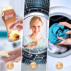 Lenor Gouden Orchidee In-Wash Geurparels - 6 X 154 Gram - Voordeelverpakking Discount