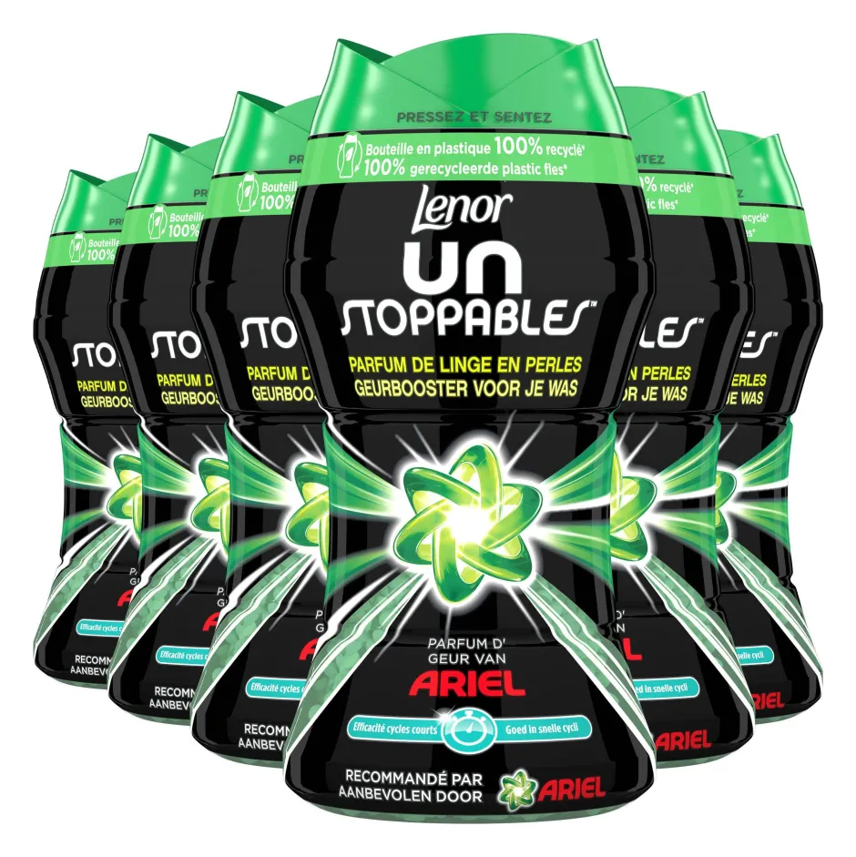 Lenor Unstoppables Ariel - Geurparels - 6 X 140 Gram Clearance