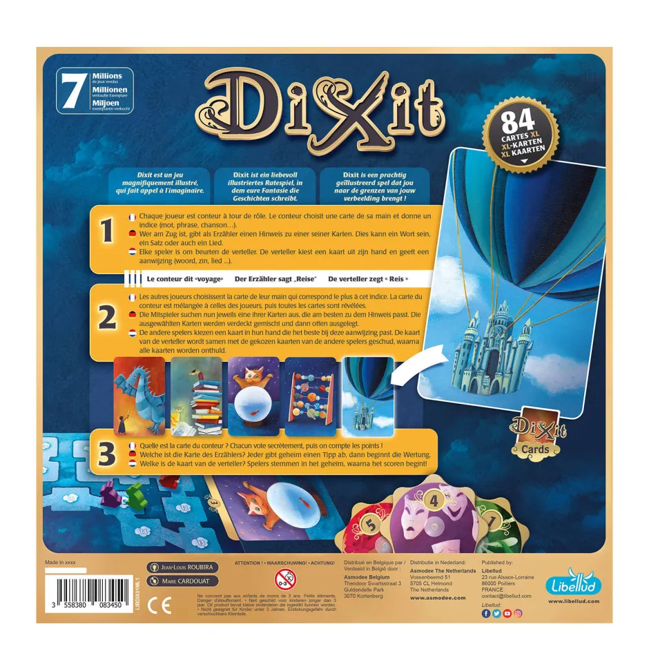 Libellud Dixit^ Bordspellen