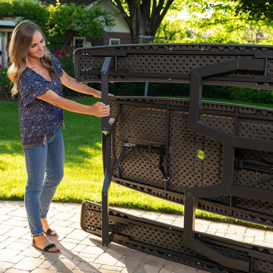 Lifetime Rough-Cut Opklapbare Picknicktafel^ Tuintafels