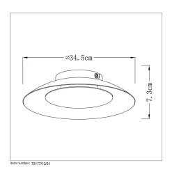 Lucide Plafondlamp Foskal Clearance