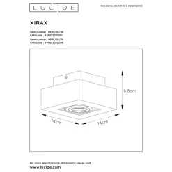 Lucide Plafondlamp Xirax Best