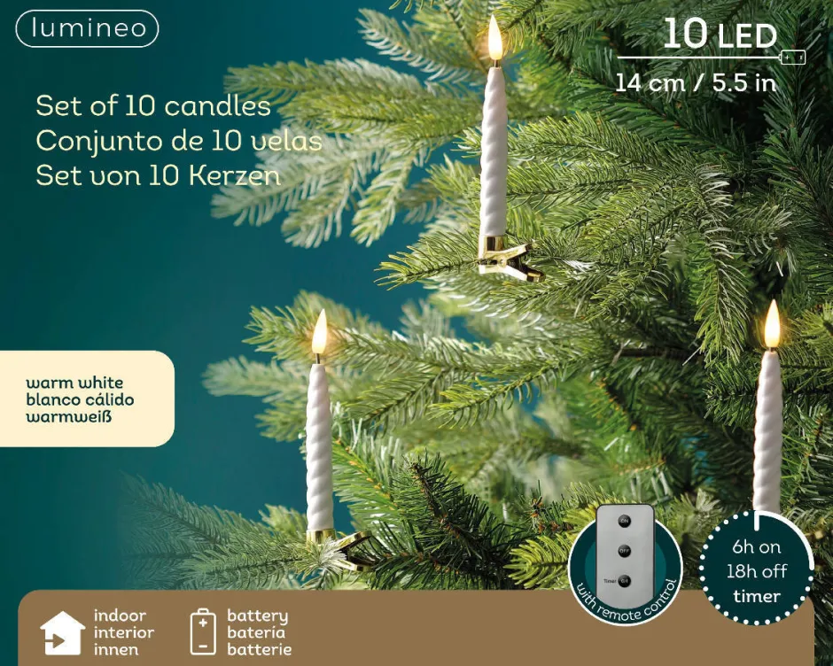 Lumineo Boomkaarsensnoer (10 Led) Discount