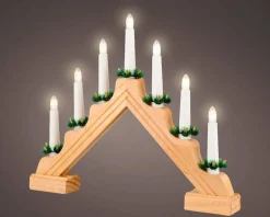Lumineo Decoratie Adventkaarsen (7 Led) Discount
