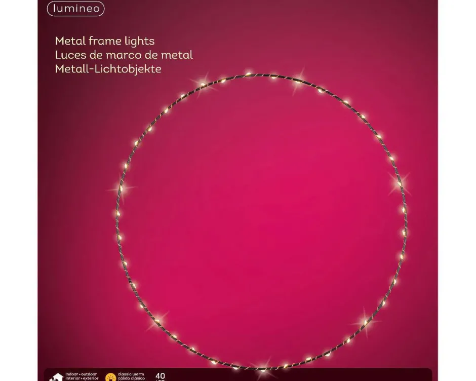 Lumineo Micro Kerstkrans (40 Led)