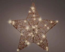 Lumineo Wicker Ster (32 Led) Outlet