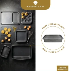 MasterClass Bakvormset (7-Delig) (Stapelbaar) Online