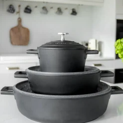 MasterClass Gietaluminium Braadpan (O16 Cm) (1,4L) (Lichtgewicht) Best