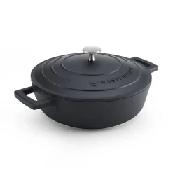 MasterClass Gietaluminium Braadpan (O24 Cm) (2,5L) (Lichtgewicht) Clearance