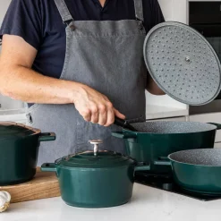 MasterClass Gietaluminium Braadpan (O24 Cm) (4L) (Lichtgewicht) Hot