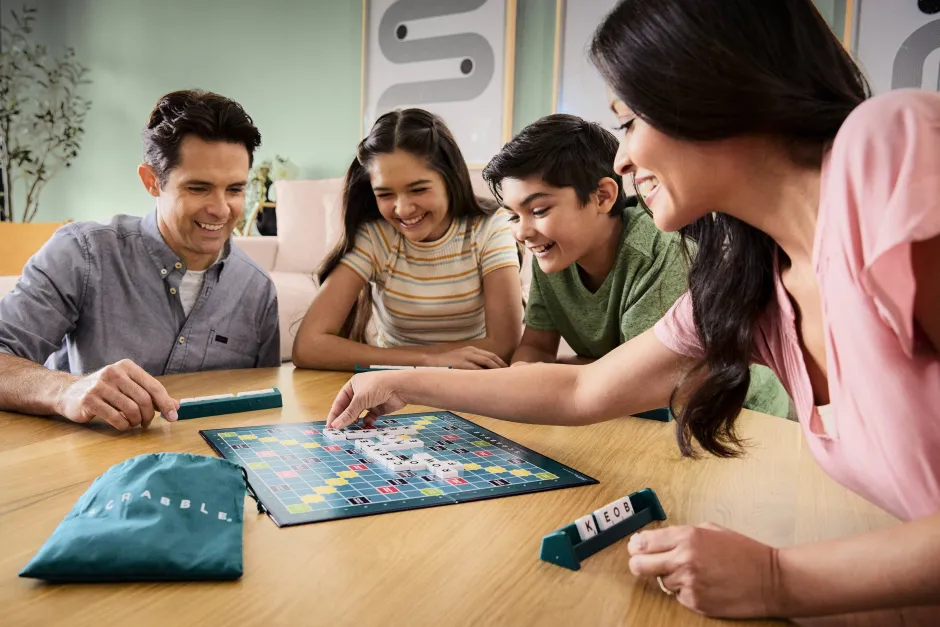 Mattel Y9599 Scrabble Original^ Houten Speelgoed