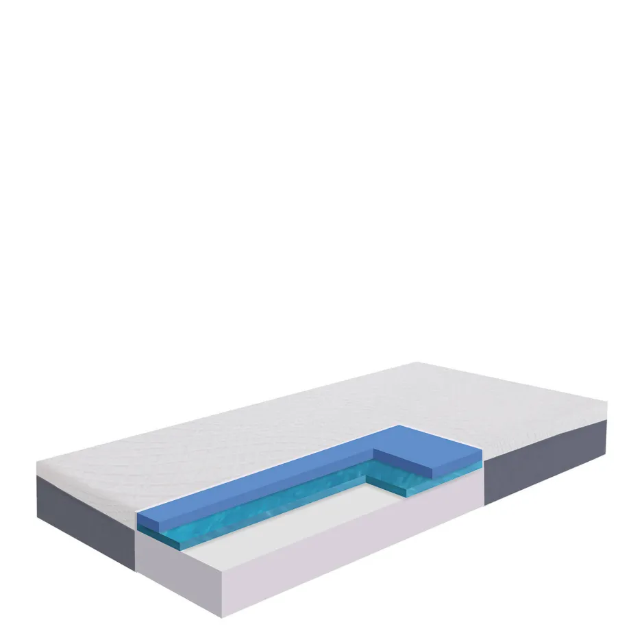 Maxi Traagschuimmatras Foam (160X200 Cm) Clearance