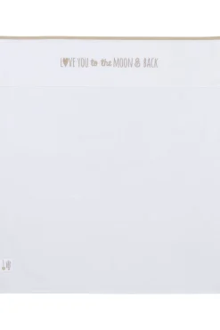Meyco Baby Wieglaken 'Love You To The Moon & Back' Sand Discount