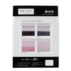 Meyco Ledikantlaken Met Bies 100X150 Cm Wit/Wit Online