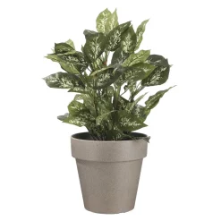 Mica Decorations Orion Bloempot Rond Grijs - (H34Xo36 Cm)^ Bloempotten