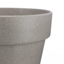 Mica Decorations Orion Bloempot Rond Grijs - (H28,5Xo30 Cm)^ Bloempotten