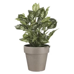 Mica Decorations Orion Bloempot Rond Grijs - (H28,5Xo30 Cm)^ Bloempotten