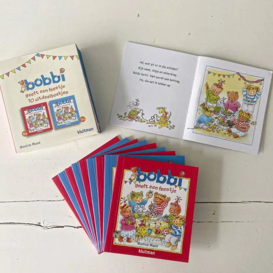wehkamp Monica Maas Bobbi: Bobbi Geeft Een Feestje Uitdeelboekjes^ Kinderboeken