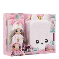 Na! Na! Na! Surprise 3-In-1 Speelset Met Rugzak, Slaapkamer En Britney Sparkles Met Eenhoornthema^ Poppen