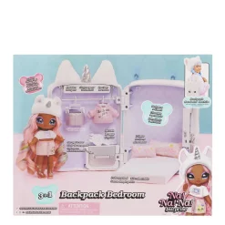 Na! Na! Na! Surprise 3-In-1 Speelset Met Rugzak, Slaapkamer En Whitney Sparkles Met Eenhoornthema^ Poppen